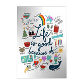 Life Is Good Decoposter